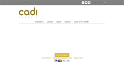 Desktop Screenshot of cadijewelry.com